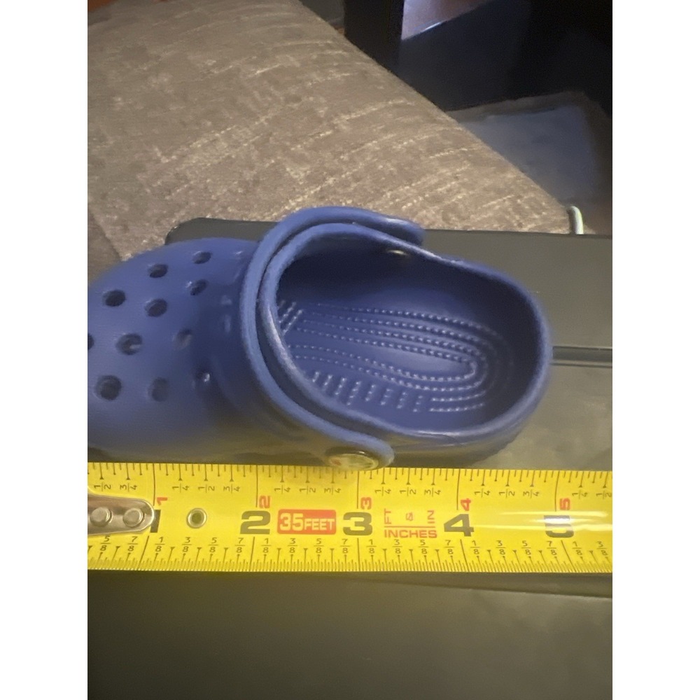 Crocs Classic Clogs Toddler C2 C3 Blue Slip On Sandals Kids Boys Girls Shoes - Picture 8 of 8